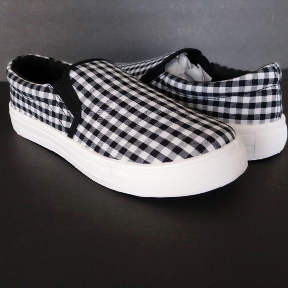 Checker Slip-On Flats - Picture 3 of 7